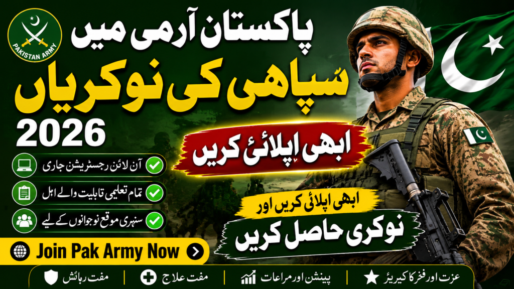 Join Pak Army Siphai Jobs 2026 - Apply Before the Last Date